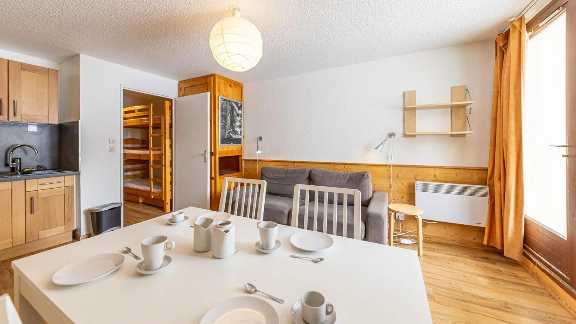 Studio Confort 4 Pers, Proche Pistes Et Commerces, Balcon Expose Sud - Fr-1-807-112 Saint-François-Longchamp Francia